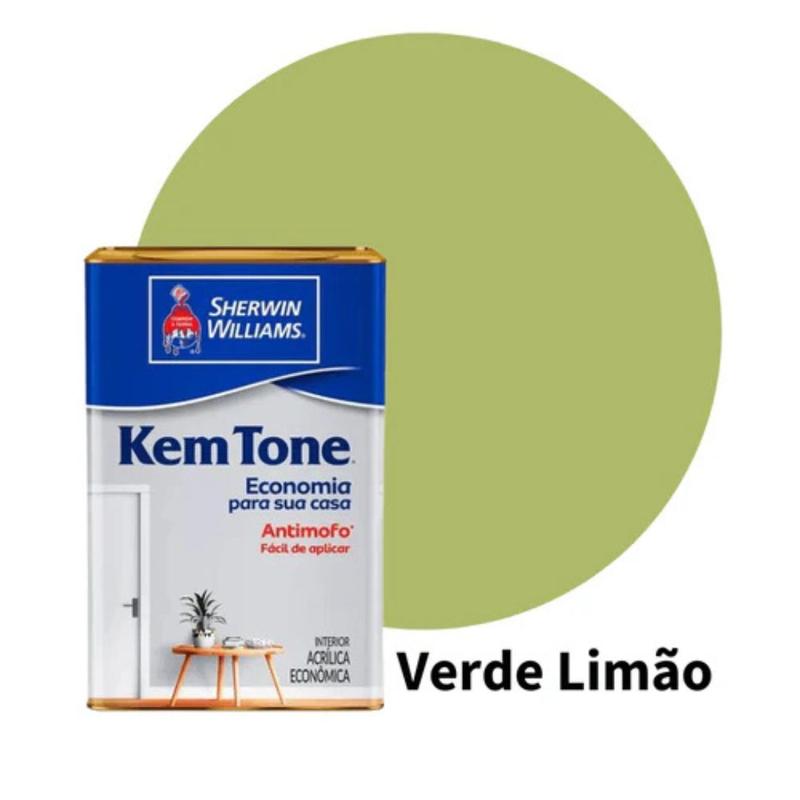 Tinta Kemtone Econômica Acrílica Fosco Lata 18L Sherwin Williams